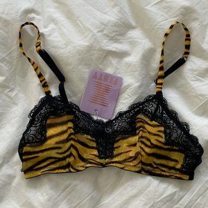 Savage X Fenty Tiger Print Chiffon Bralette